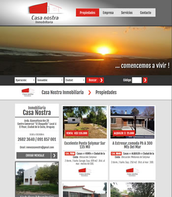 Pagina web inmobiliaria