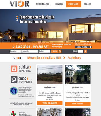 Pagina web inmobiliaria