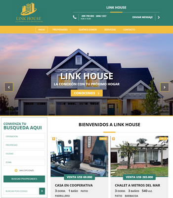 Pagina web inmobiliaria
