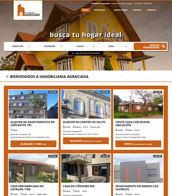 Pagina web inmobiliaria