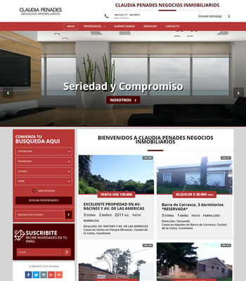 Pagina web inmobiliaria