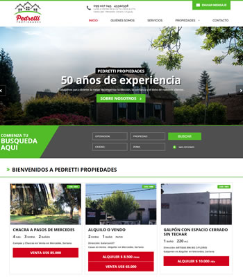 Pagina web inmobiliaria