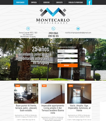 Pagina web inmobiliaria