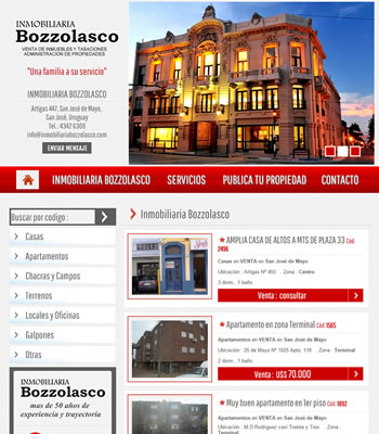 Pagina web inmobiliaria